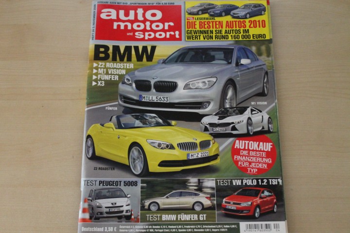 Deckblatt Auto Motor und Sport (24/2009)